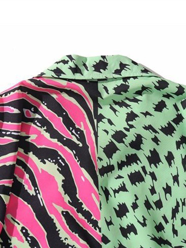 Camisa de hombre con estampado animal patchwork-1