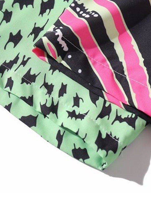 Camisa de hombre con estampado animal patchwork-5